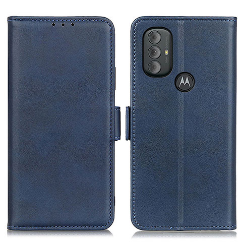 Custodia Portafoglio In Pelle Cover con Supporto M15L per Motorola Moto G Power (2022) Blu