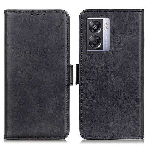 Custodia Portafoglio In Pelle Cover con Supporto M15L per Oppo A56S 5G Nero