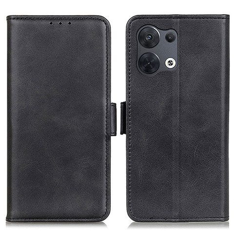 Custodia Portafoglio In Pelle Cover con Supporto M15L per Oppo Reno8 Pro 5G Nero