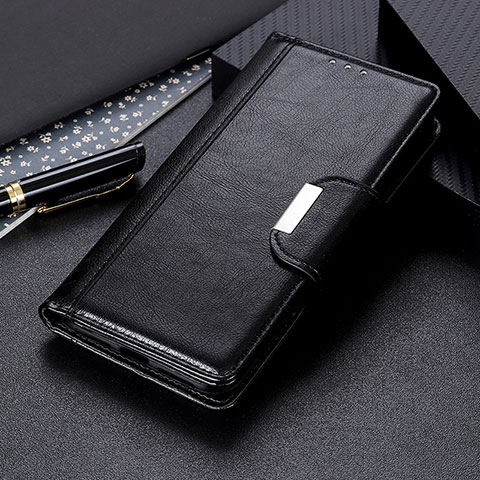 Custodia Portafoglio In Pelle Cover con Supporto M22L per Samsung Galaxy S21 Ultra 5G Nero