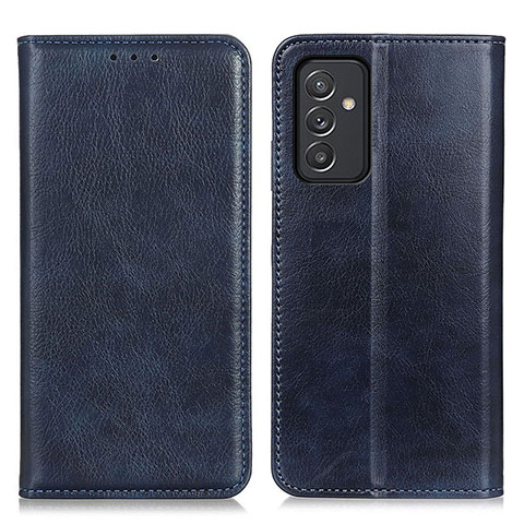 Custodia Portafoglio In Pelle Cover con Supporto N01P per Samsung Galaxy A25 5G Blu