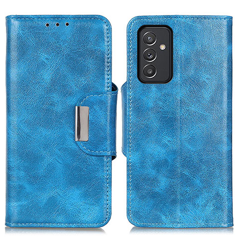Custodia Portafoglio In Pelle Cover con Supporto N04P per Samsung Galaxy A05s Cielo Blu