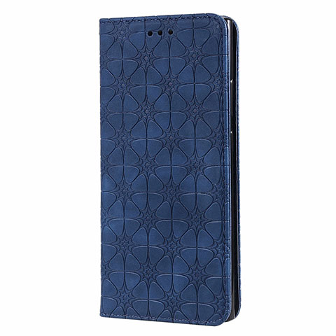 Custodia Portafoglio In Pelle Cover con Supporto N06 per Samsung Galaxy Note 20 Ultra 5G Blu