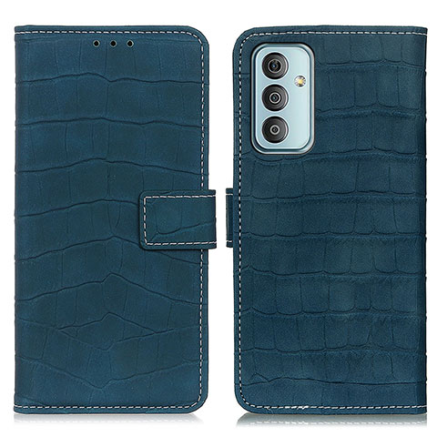 Custodia Portafoglio In Pelle Cover con Supporto N08P per Samsung Galaxy M13 4G Verde