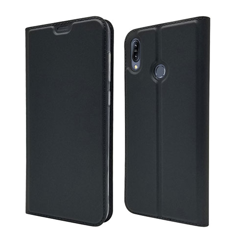 Custodia Portafoglio In Pelle Cover con Supporto per Asus Zenfone Max M2 ZB633KL Nero