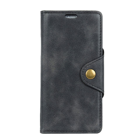 Custodia Portafoglio In Pelle Cover con Supporto per HTC Desire 12 Plus Nero