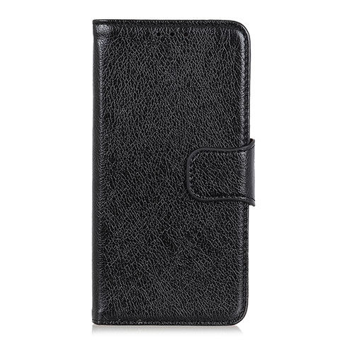 Custodia Portafoglio In Pelle Cover con Supporto per HTC Desire 19 Plus Nero