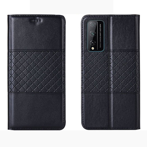 Custodia Portafoglio In Pelle Cover con Supporto per Huawei Honor Play4T Pro Nero