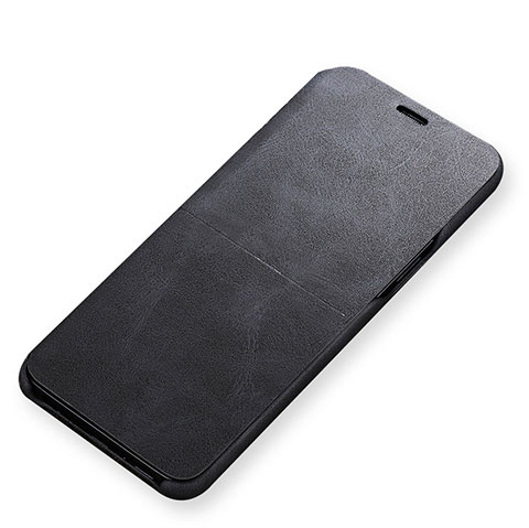 Custodia Portafoglio In Pelle Cover con Supporto per Samsung Galaxy S9 Nero