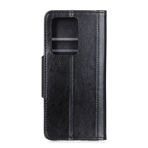 Custodia Portafoglio In Pelle Cover con Supporto T06 per Huawei P40 Pro+ Plus Nero