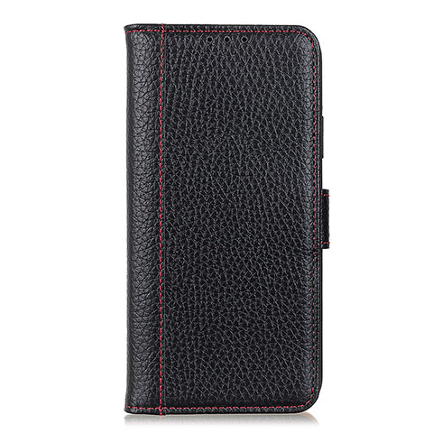 Custodia Portafoglio In Pelle Cover con Supporto T07 per OnePlus 8 Pro Nero