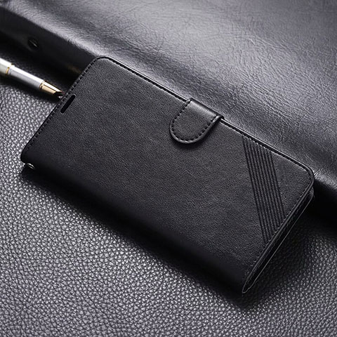 Custodia Portafoglio In Pelle Cover con Supporto T07 per Xiaomi Mi 9T Nero