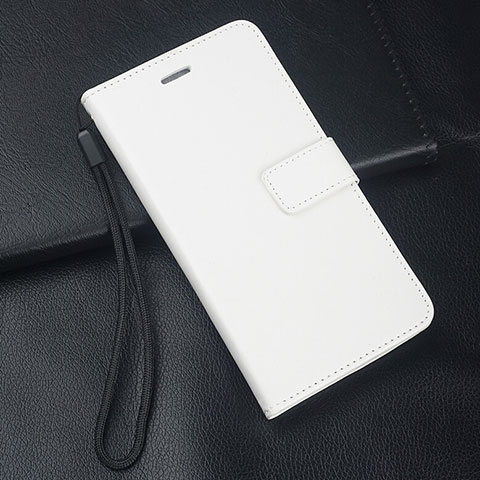 Custodia Portafoglio In Pelle Cover con Supporto T09 per Samsung Galaxy S10e Bianco