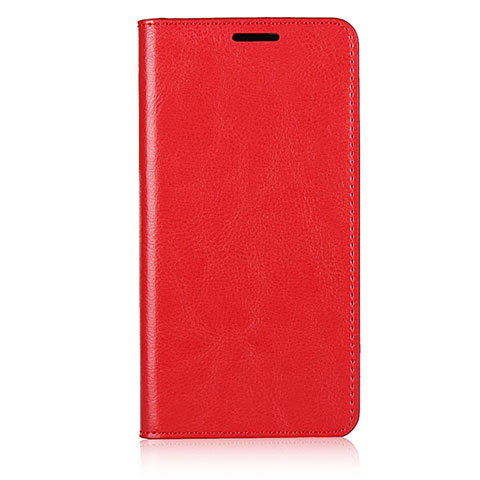 Custodia Portafoglio In Pelle Cover con Supporto T10 per Huawei P40 Rosso