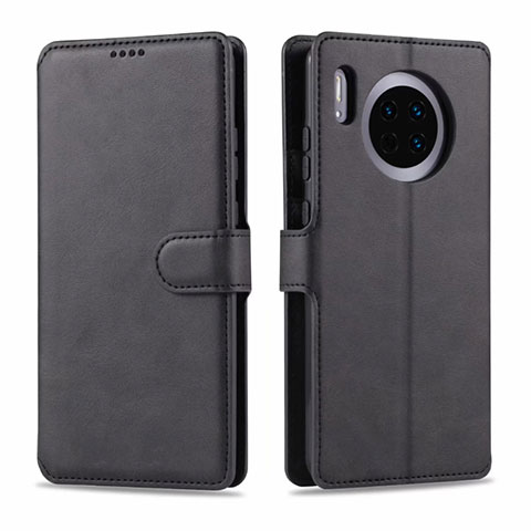 Custodia Portafoglio In Pelle Cover con Supporto T11 per Huawei Mate 30 Nero