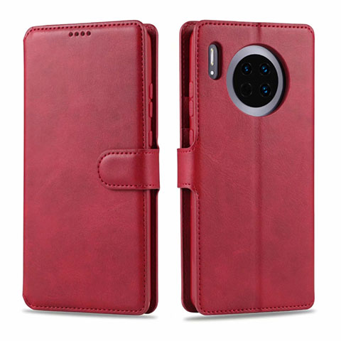 Custodia Portafoglio In Pelle Cover con Supporto T11 per Huawei Mate 30 Pro Rosso