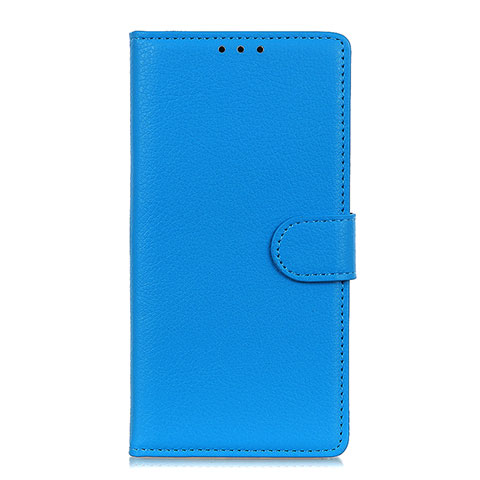Custodia Portafoglio In Pelle Cover con Supporto T11 per Huawei P Smart (2020) Cielo Blu