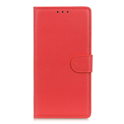 Custodia Portafoglio In Pelle Cover con Supporto T11 per Huawei P Smart (2020) Rosso