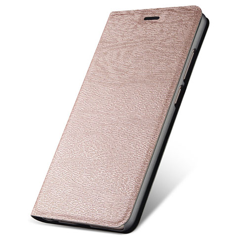 Custodia Portafoglio In Pelle Cover con Supporto T14 per Huawei Honor 20 Lite Oro Rosa