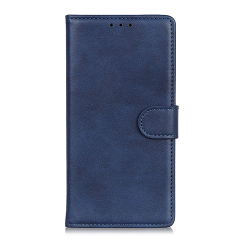 Custodia Portafoglio In Pelle Cover con Supporto T14 per Samsung Galaxy Note 20 5G Blu