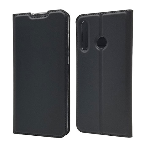 Custodia Portafoglio In Pelle Cover con Supporto T15 per Huawei P Smart+ Plus (2019) Nero