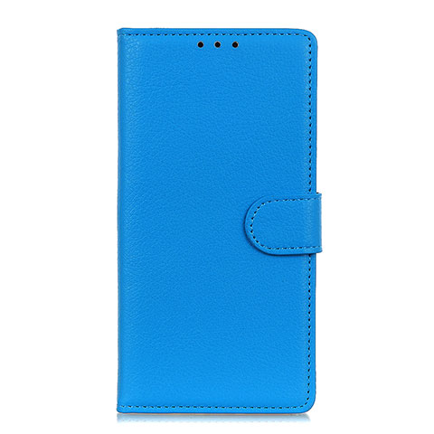 Custodia Portafoglio In Pelle Cover con Supporto T16 per Samsung Galaxy Note 20 Ultra 5G Cielo Blu