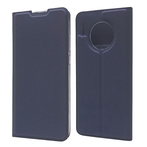 Custodia Portafoglio In Pelle Cover con Supporto T17 per Huawei Mate 30 5G Blu