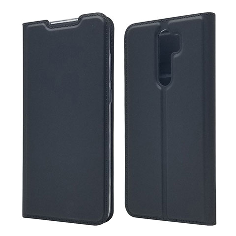Custodia Portafoglio In Pelle Cover con Supporto T18 per Xiaomi Redmi Note 8 Pro Nero