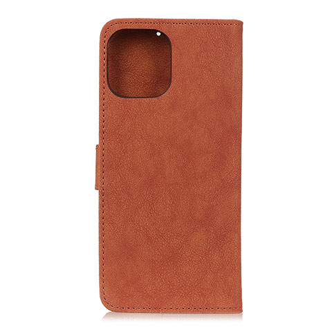 Custodia Portafoglio In Pelle Cover con Supporto T23 per Xiaomi Mi 11 Lite 5G Marrone