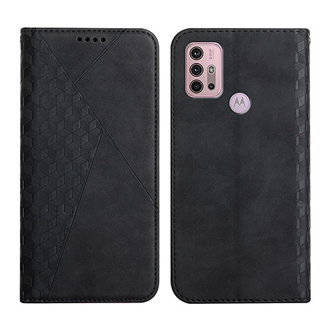 Custodia Portafoglio In Pelle Cover con Supporto Y02X per Motorola Moto G20 Nero