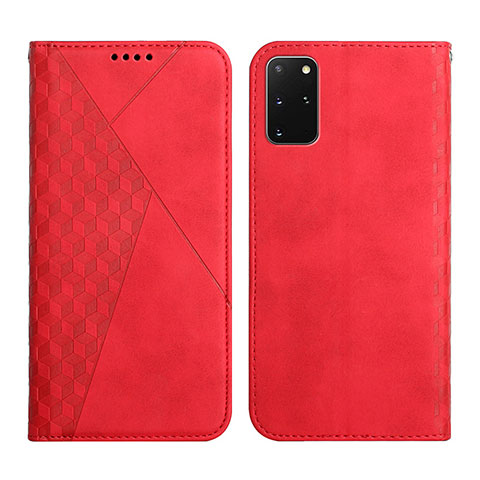 Custodia Portafoglio In Pelle Cover con Supporto Y02X per Samsung Galaxy S20 Plus 5G Rosso