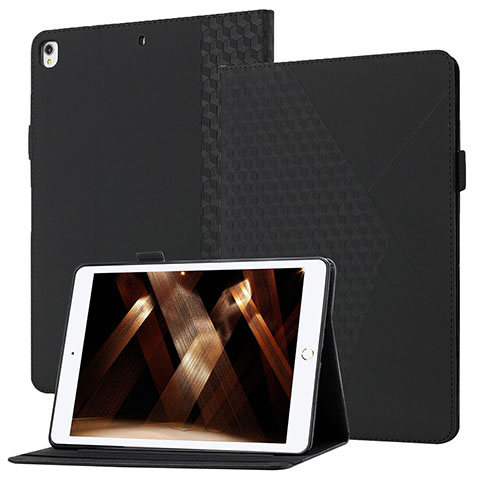 Custodia Portafoglio In Pelle Cover con Supporto YX1 per Apple iPad Air 3 Nero