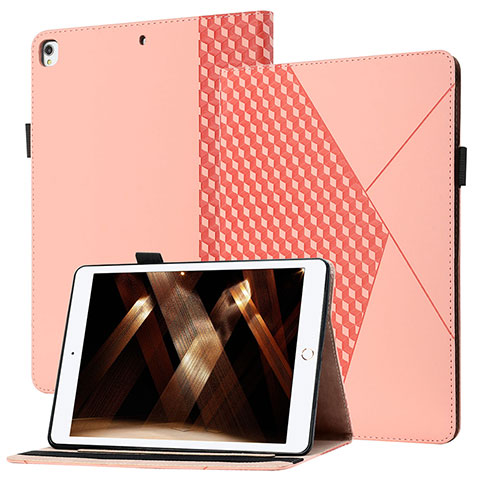 Custodia Portafoglio In Pelle Cover con Supporto YX1 per Apple iPad Air 3 Oro Rosa