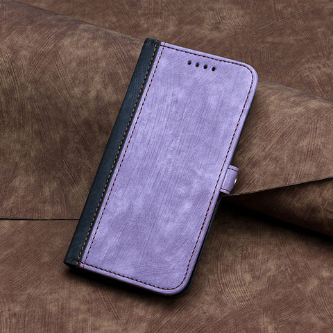 Custodia Portafoglio In Pelle Cover con Supporto YX5 per Samsung Galaxy S22 Ultra 5G Viola