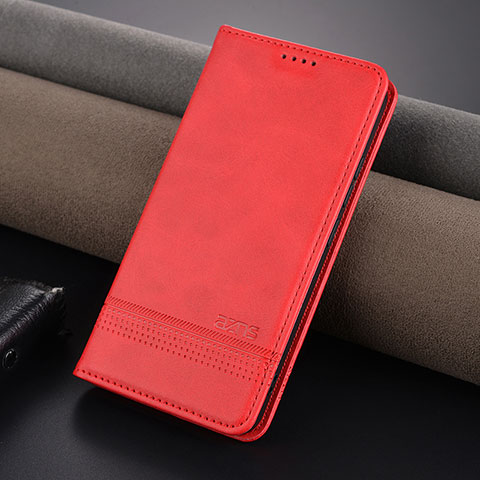 Custodia Portafoglio In Pelle Cover con Supporto YZ2 per Xiaomi Mi 14 5G Rosa Caldo