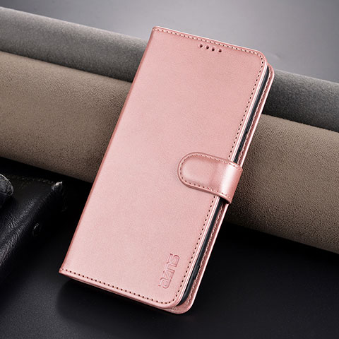 Custodia Portafoglio In Pelle Cover con Supporto YZ5 per Xiaomi Redmi Note 13 Pro+ Plus 5G Oro Rosa