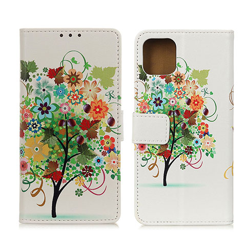 Custodia Portafoglio In Pelle Fantasia Modello Cover con Supporto D02Y per Motorola Moto G100 5G Colorato