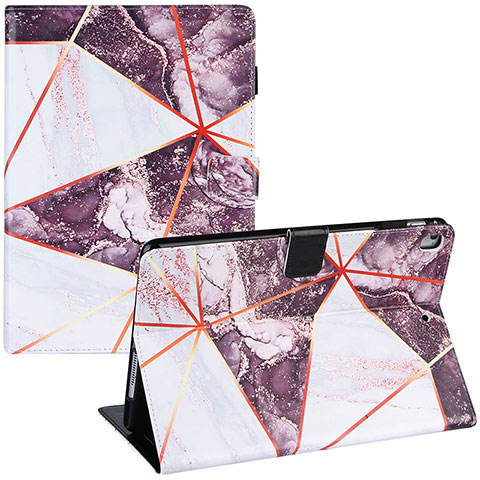 Custodia Portafoglio In Pelle Fantasia Modello Cover con Supporto Y05B per Apple iPad Air Multicolore