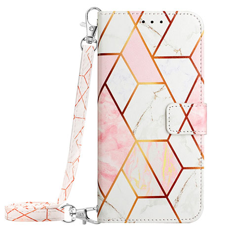 Custodia Portafoglio In Pelle Fantasia Modello Cover con Supporto YB1 per Xiaomi Mi 13 5G Bianco
