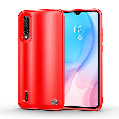 Custodia Silicone Cover Morbida Line C01 per Xiaomi Mi A3 Rosso