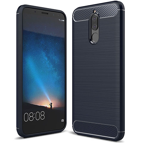 Custodia Silicone Cover Morbida Line per Huawei G10 Blu