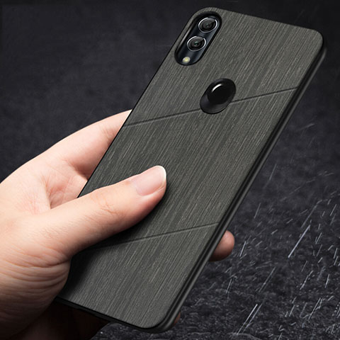 Custodia Silicone Cover Morbida Line per Huawei Honor 10 Lite Nero