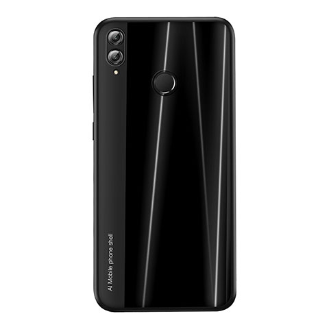 Custodia Silicone Cover Morbida Line per Huawei Honor 8X Nero