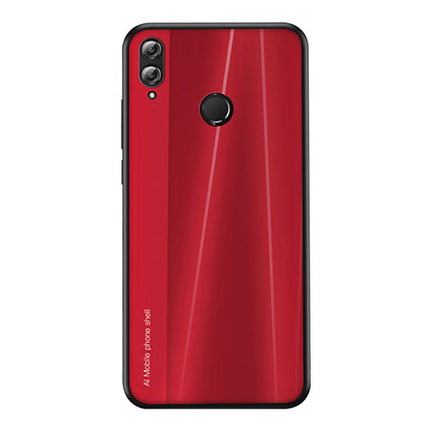 Custodia Silicone Cover Morbida Line per Huawei Honor 8X Rosso