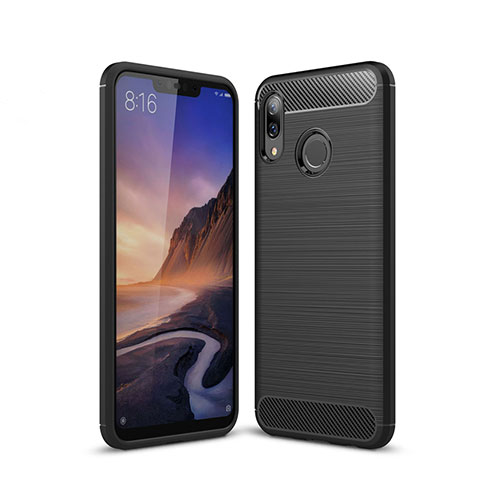 Custodia Silicone Cover Morbida Line per Huawei Nova 3e Nero