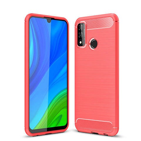 Custodia Silicone Cover Morbida Line per Huawei P Smart (2020) Rosso