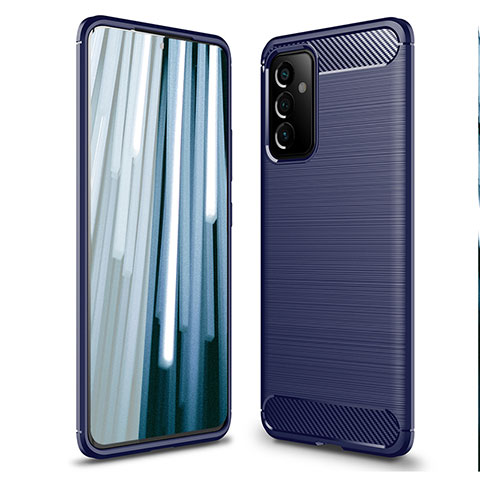 Custodia Silicone Cover Morbida Line per Samsung Galaxy A25 5G Blu