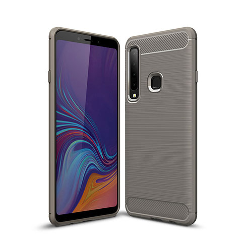 Custodia Silicone Cover Morbida Line per Samsung Galaxy A9s Grigio