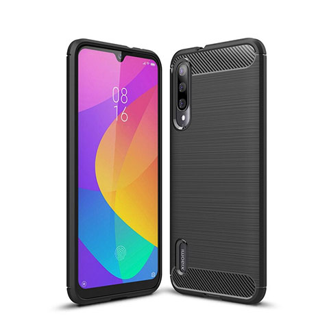 Custodia Silicone Cover Morbida Line per Xiaomi Mi A3 Nero