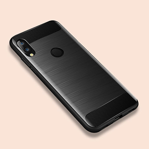 Custodia Silicone Cover Morbida Line per Xiaomi Redmi Note 7 Nero